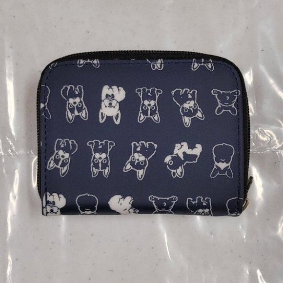 Waterproof Frenchie Snap Fold Short Wallet Coin Purse - Picture 8 of 14